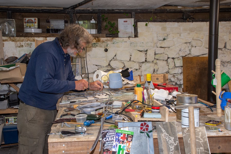 Stained Glass Workshop Amberley Museum