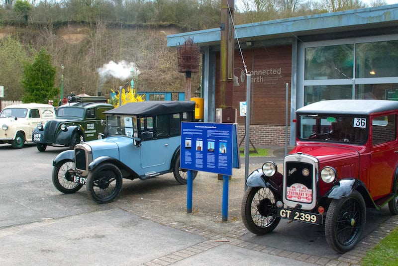 Vintage Car Show, 1st April 2018 Outside Connected Earth