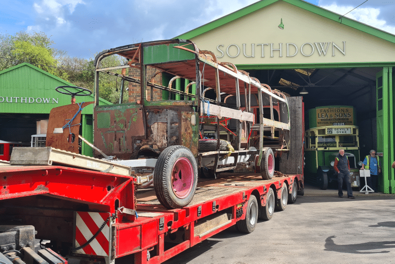 1939 ex Southdown Bus joins the fleet at Amberley!